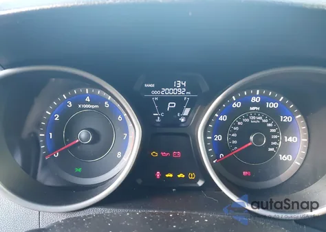 2011 Hyundai Elantra Limited (Ulsan Plant) from USA, damaged, VIN KMHDH4AE0BU157336